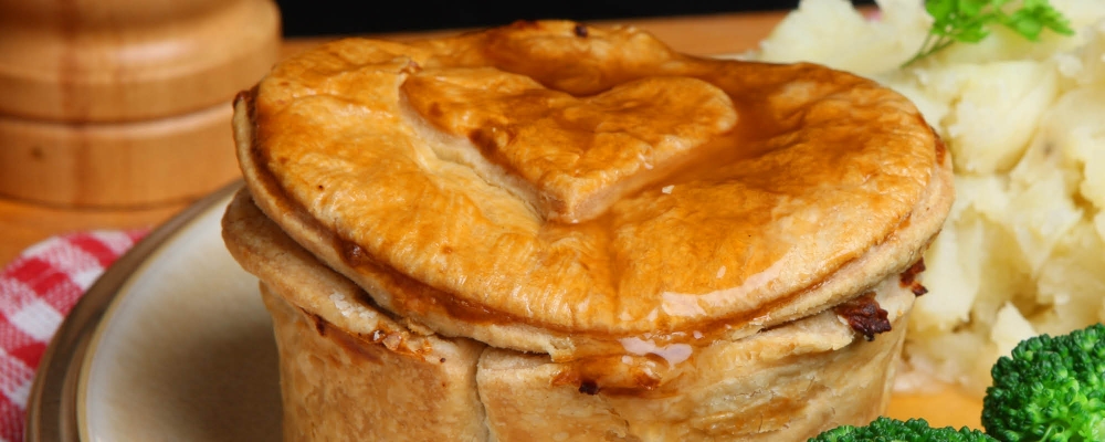 Chicken, Ham and Leek Pie