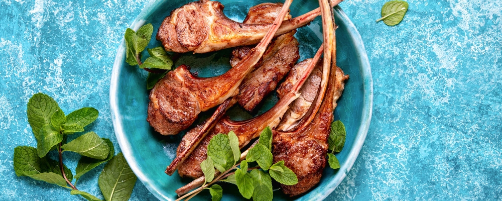 BBQ Persian Lamb Chops