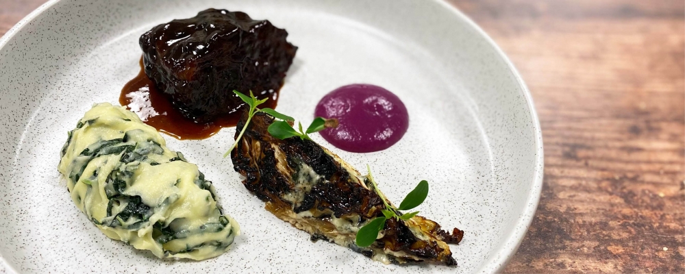 Irish Beef, Cabbage and Potato