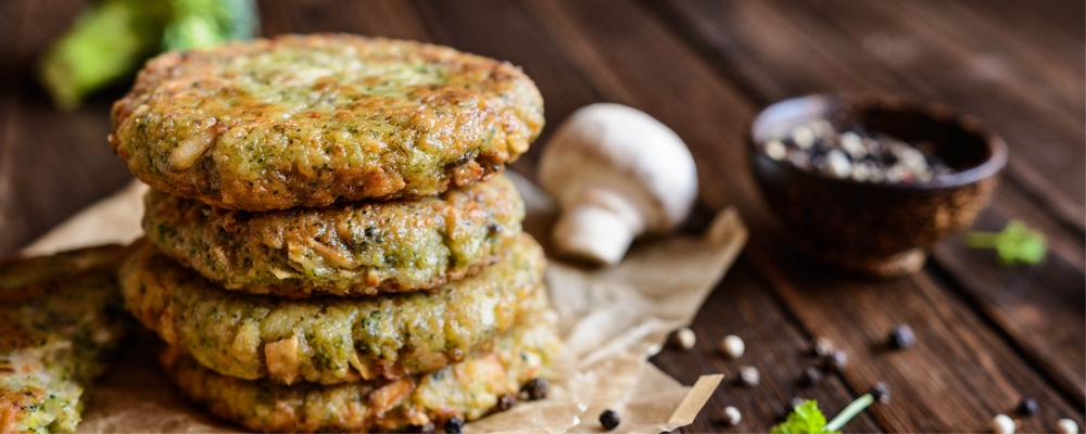 Quinoa and Broccoli Patties