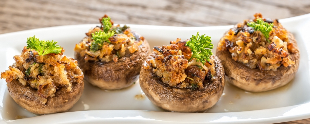Smoky Mushroom and Walnut Portobello Mushroom 