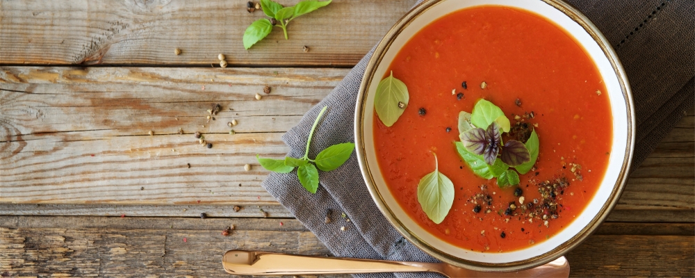 Tuscan Tomato and Basil Soup