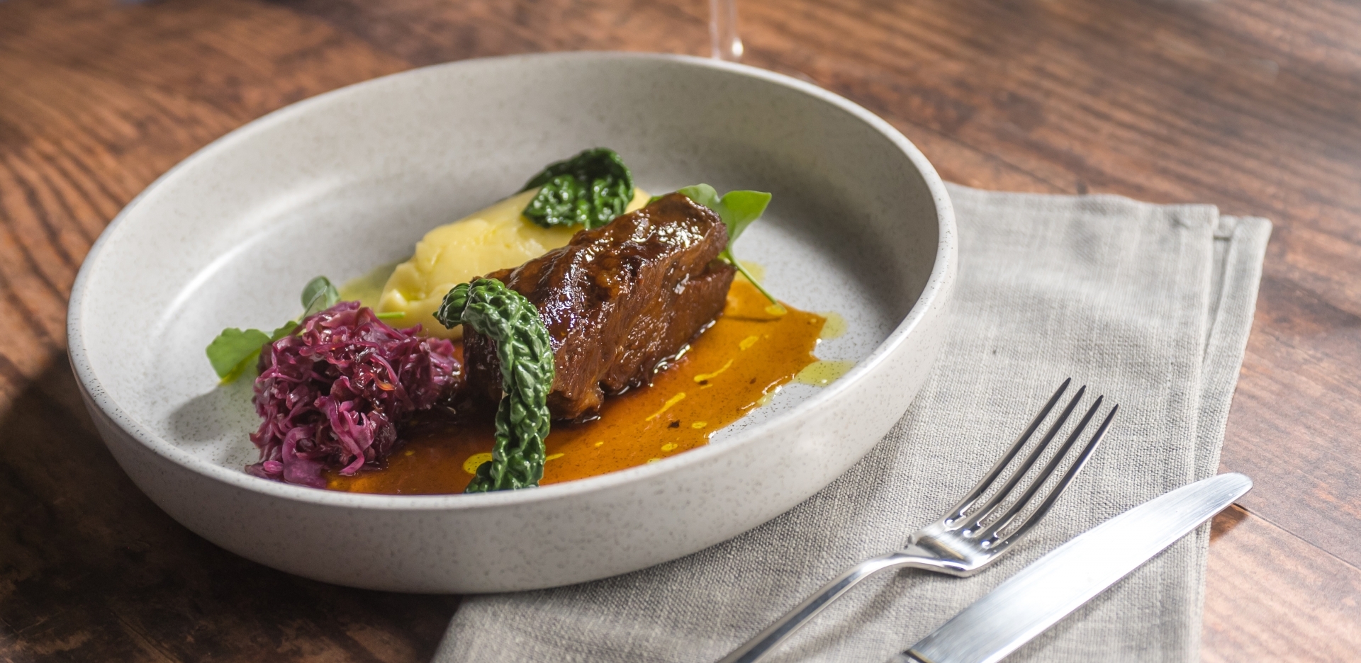 Braised Beef Cheek with Potato