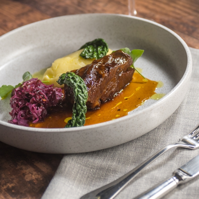 Braised Beef Cheek with Potato