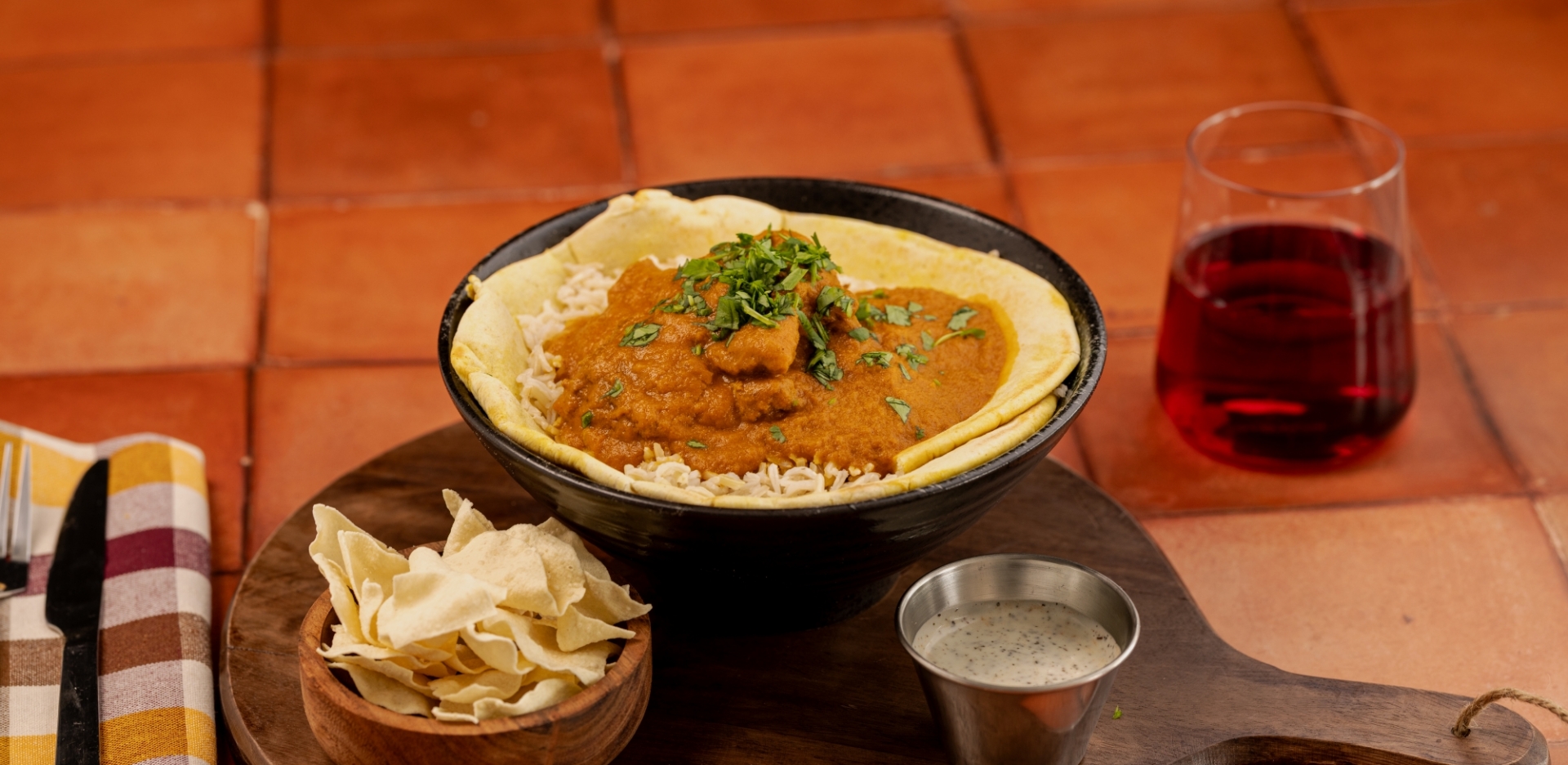 Chaat-Style Loaded Rice &amp; Roti
