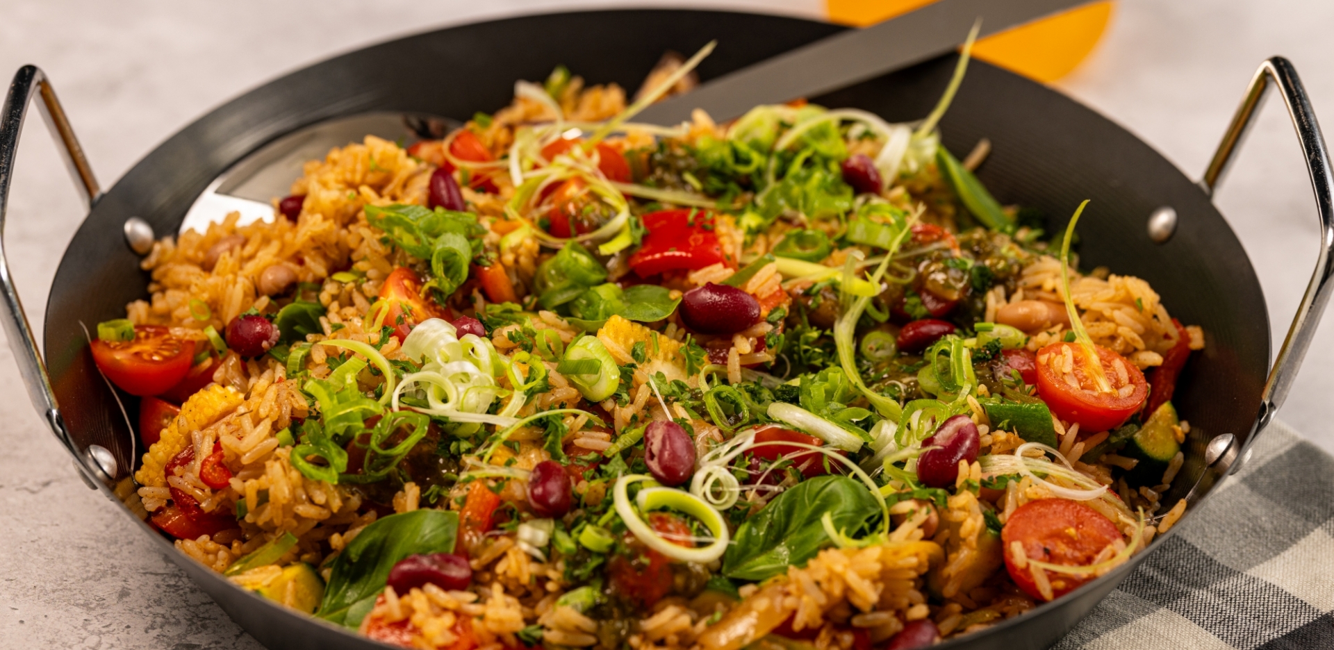 Jerk Rice and Beans Jambalaya