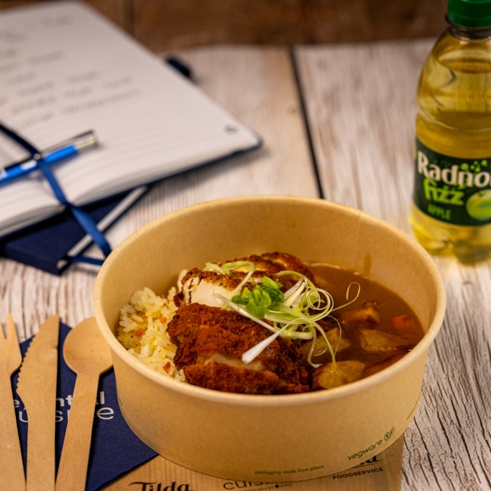 Katsu Chicken & Fried Jasmine Rice