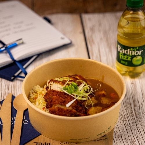 Katsu Chicken & Fried Jasmine Rice
