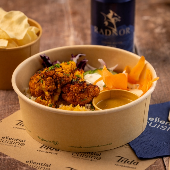 Korma Cauliflower Shawarma Bowl