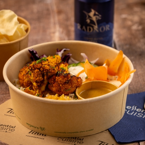 Korma Cauliflower Shawarma Bowl