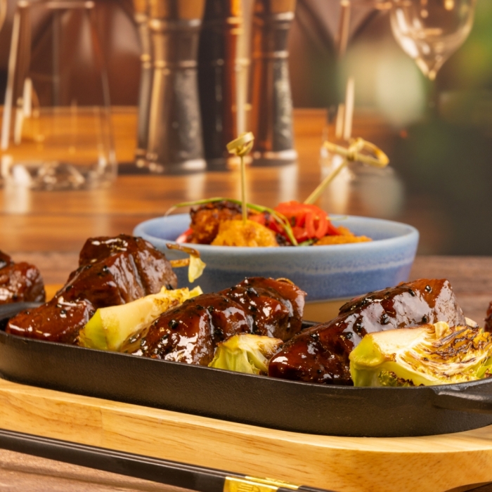 Open Fire Yakitori Brisket