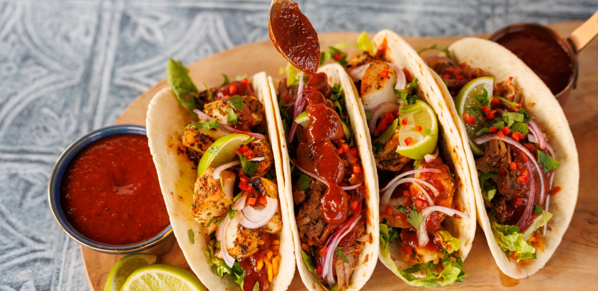 Pulled Pork El Diablo Tacos
