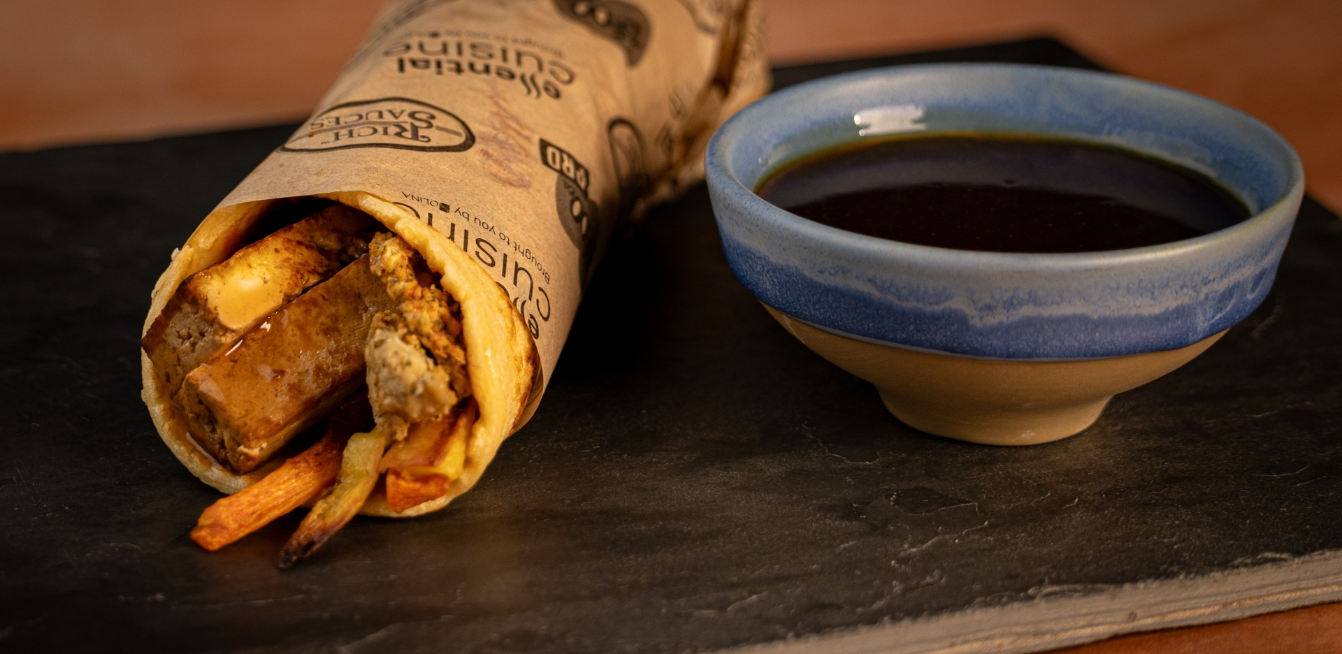 Smoked Tofoo Yorkshire Pudding Wrap