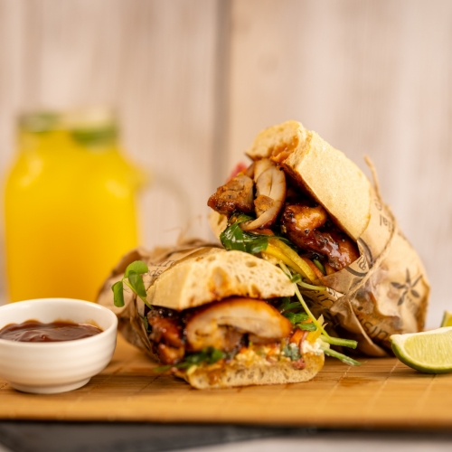 Sticky Onion Banh Mi 