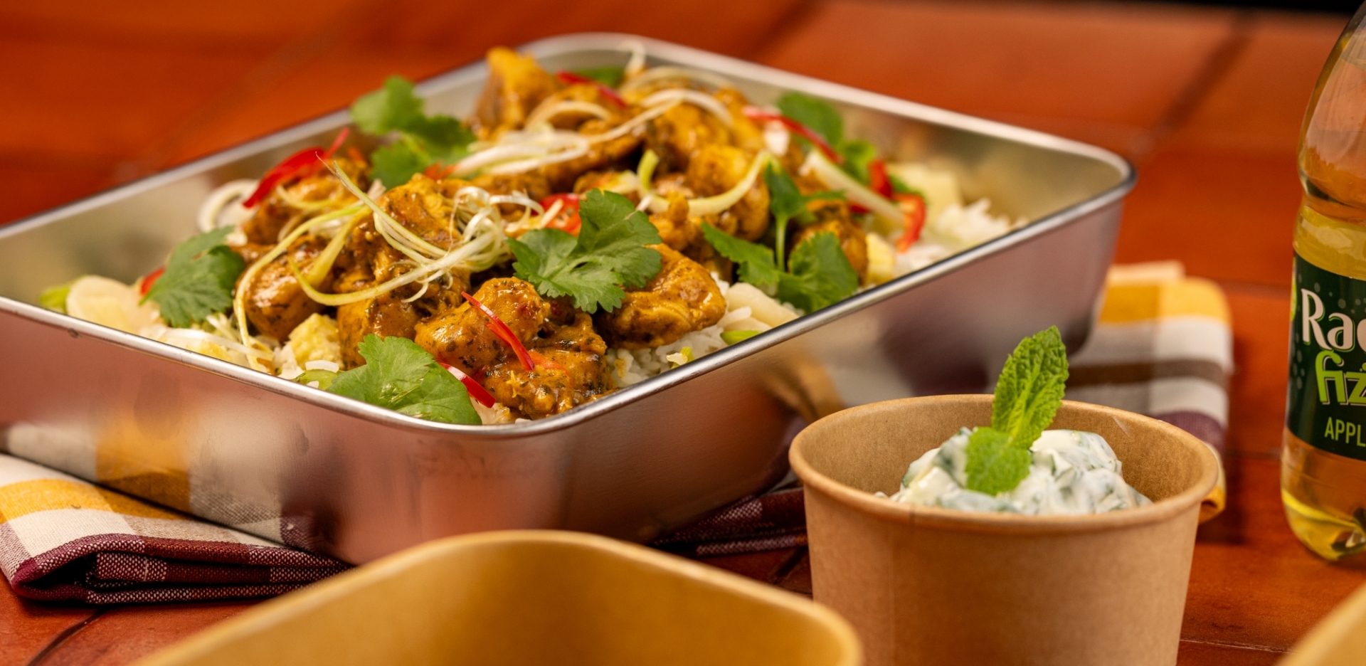 Thai Chicken with Jasmine loaded Rice