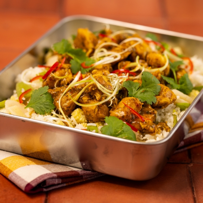 Thai Chicken with Jasmine loaded Rice