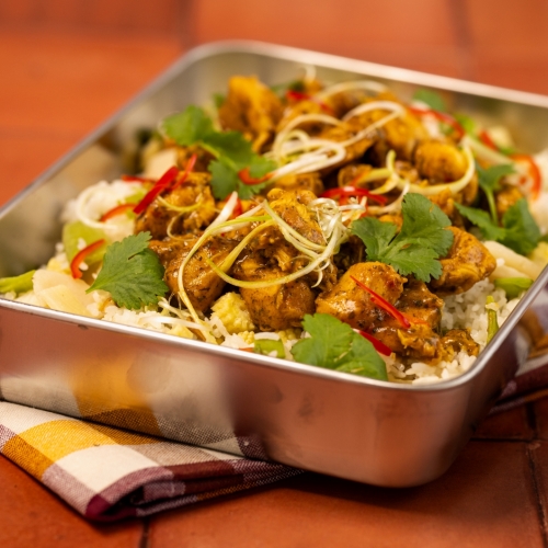 Thai Chicken with Jasmine loaded Rice