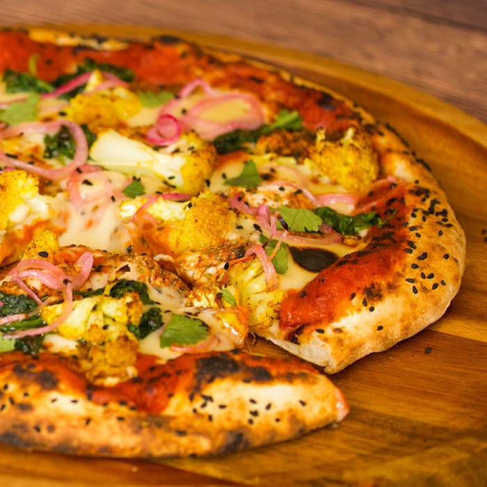 Tikka Roast Pizza ‘Not Chicken’ 
