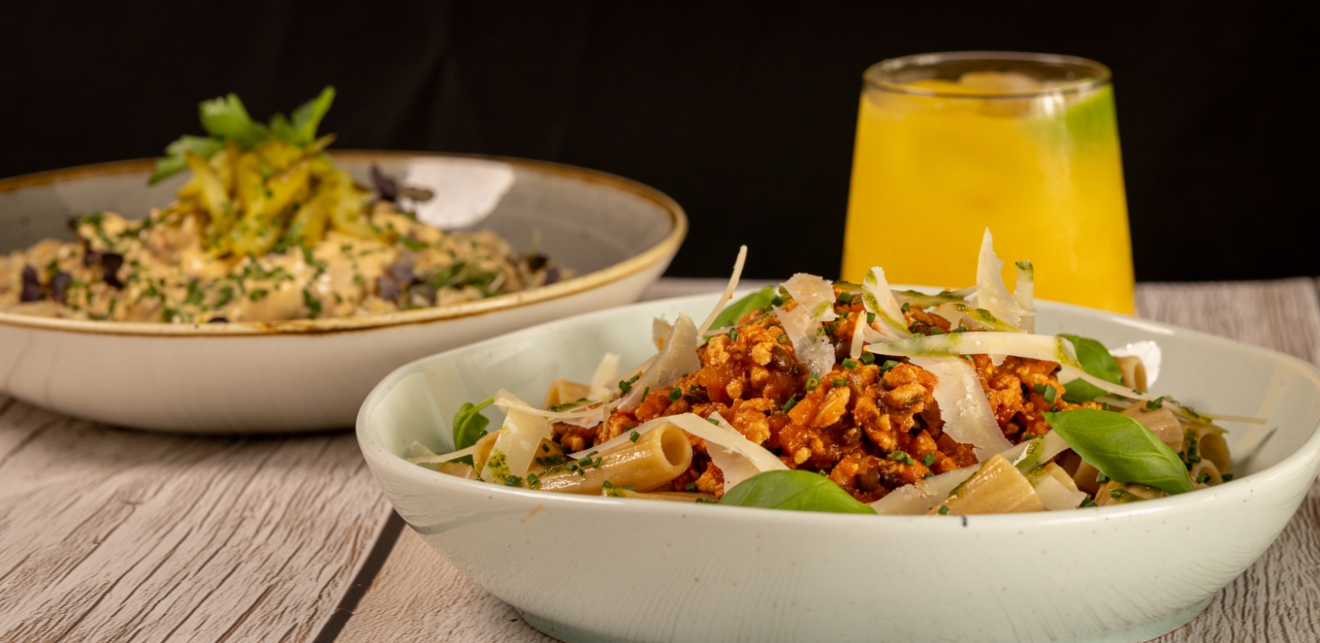 Turkey, Lentil and Tomato Ragu, with Wholewheat Pasta