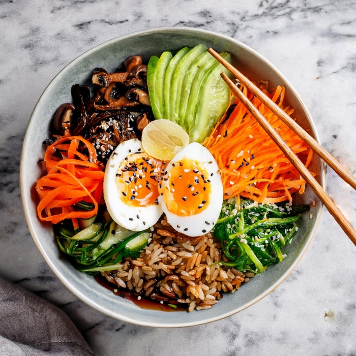 Vegetable Bibimbap
