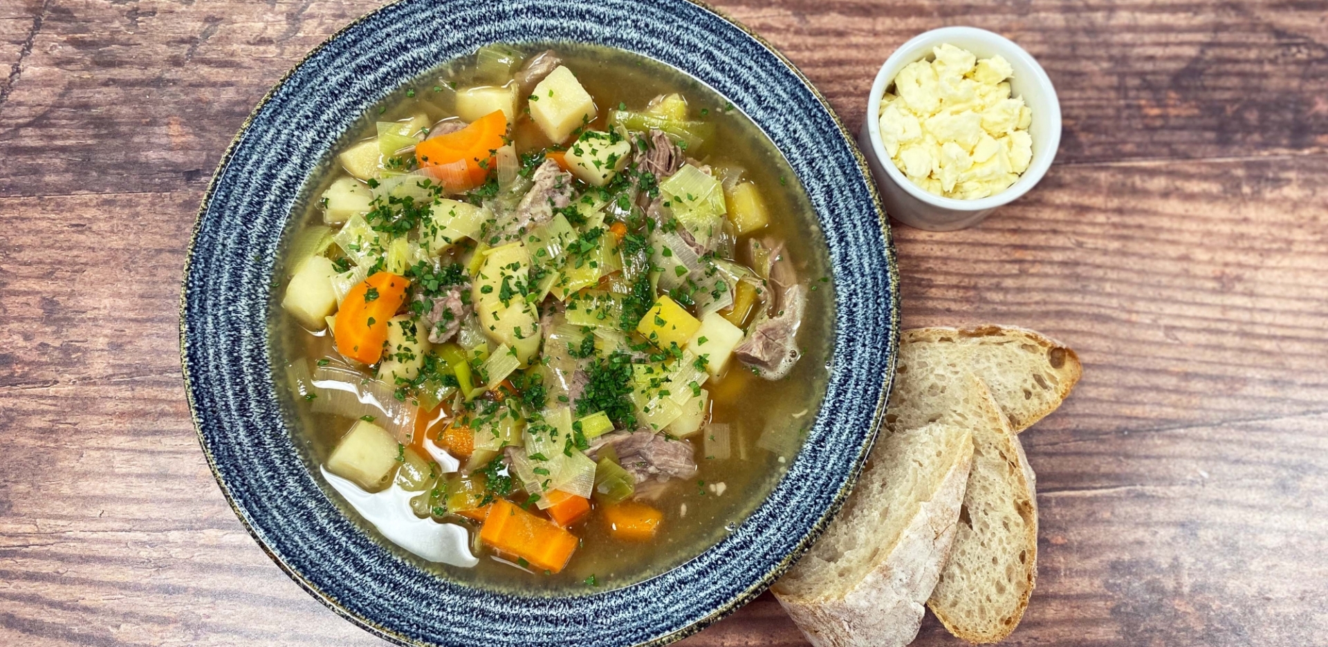 Welsh Lamb and Leek Cawl