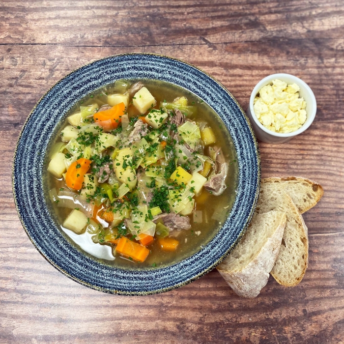 Welsh Lamb and Leek Cawl